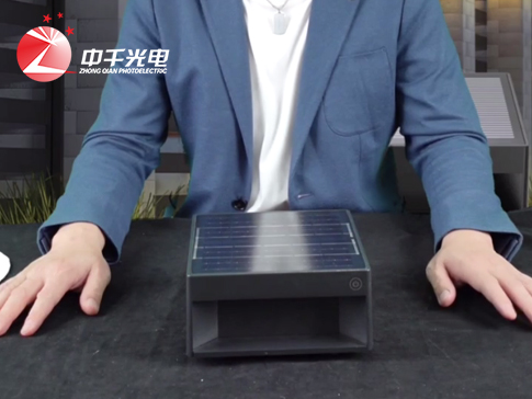 ZQ-ZTD Solar Post Light Selling Point in Chinese